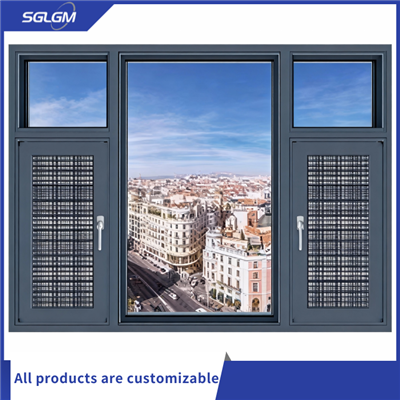 スチール開き窓